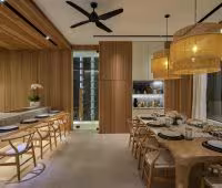 Villa Nini Elly, Comedor